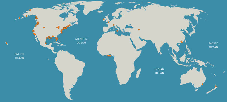 Map of where Germano &&nbsp;Associates performed SPI